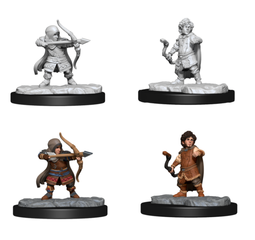 Critical Role Unpainted Minis - Halfling Ranger Male - Wave 1