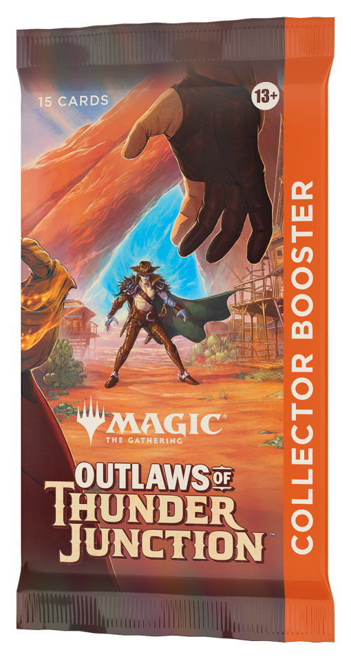 MTG Outlaws of Thunder Junction Collector Booster (15 Magic Cards)