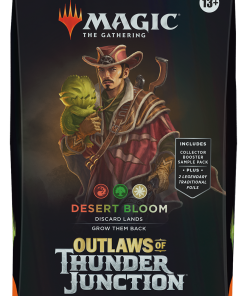 MTG Outlaws of Thunder Junction Commander Deck Desert Bloom