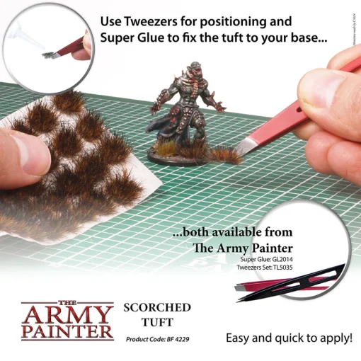 The Army Painter – Scorched Tuft - 77 Tufts - Image 3