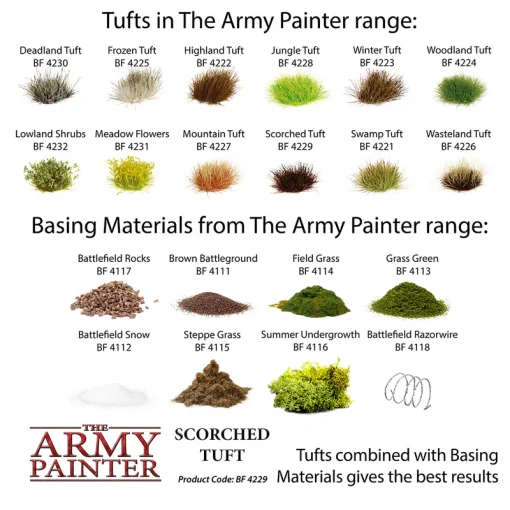 The Army Painter – Scorched Tuft - 77 Tufts - Image 6