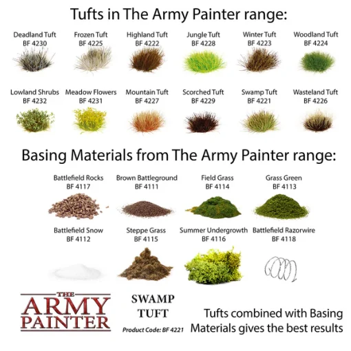 The Army Painter – Swamp Tuft - 77 Tufts - Image 6