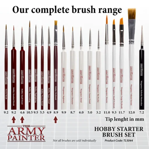 The Army Painter - Hobby Starter Brush Set - Image 4