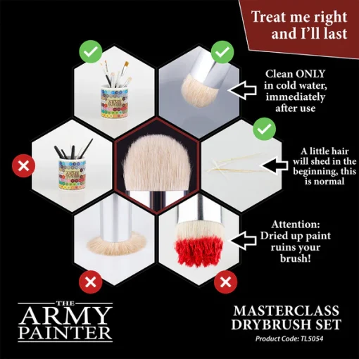 The Army Painter – Masterclass Drybrush Set - Image 5