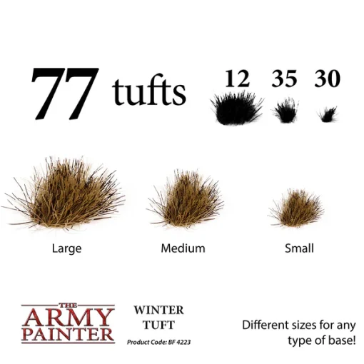 The Army Painter – Winter Tuft - 77 Tufts - Image 2