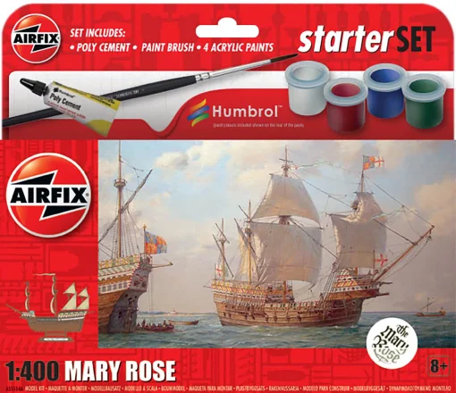 Airfix Mary Rose 1:400 Starter Set