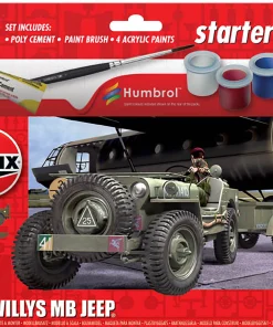 1:72 Willys Mb Jeep Starter Set
