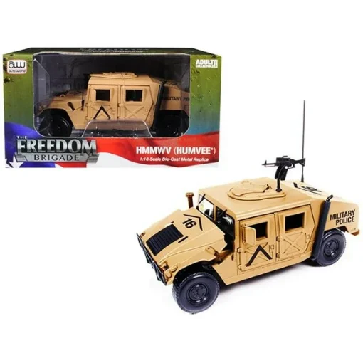 HMMWV (Humvee) "Military Police" Desert Tan 1/18 Diecast Model Car by