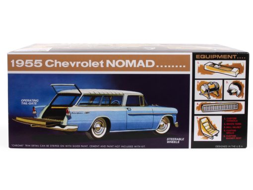 AMT 1955 Chevy Nomad 1:25 Scale Model Kit - Image 14
