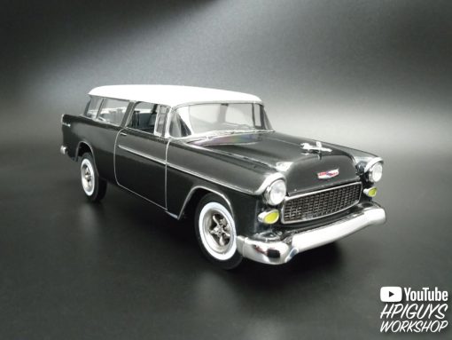 AMT 1955 Chevy Nomad 1:25 Scale Model Kit - Image 6
