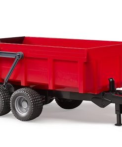 Tipping trailer with automatic tailgate