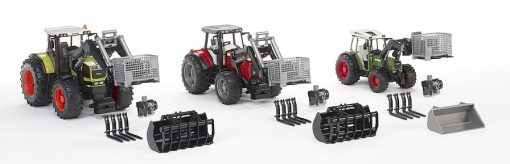 Box-type pallet, winch and forks for frontloader - Image 2