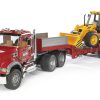 MACK Granite Low loader and JCB 4CX