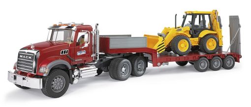 MACK Granite Low loader and JCB 4CX - Image 4