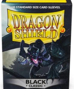 DRAGON SHIELD SLEEVES BLACK 100CT