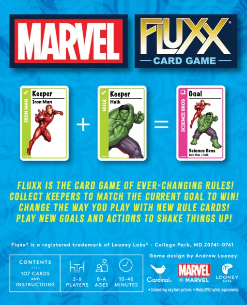 Marvel Fluxx Specialty Edition - Image 2