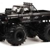 1:18 Scale BIGFOOT® #1 1974 Ford F-250 with 66 in. Tires Black Bandit Edition Diecast Model