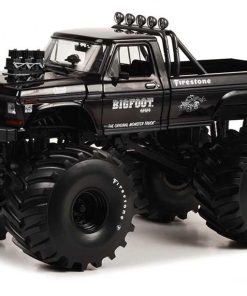 1:18 Scale BIGFOOT® #1 1974 Ford F-250 with 66 in. Tires Black Bandit Edition Diecast Model