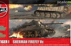 Tiger I vs Sherman Firefly Set 1/72 Scale