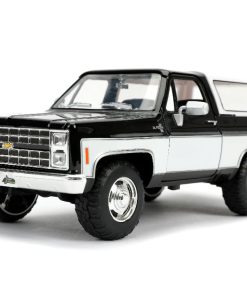 Jada 1/24 "Just Trucks" 1980 Chevy K5 Blazer Stock - Glossy Black