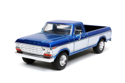 Jada 1/24 "Just Trucks" 1979 Ford F-150 Pickup w/ Rack - Image 2