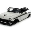 Jada 1/24 "BIGTIME Muscle" 1956 Chevy Bel Air - Grey/White