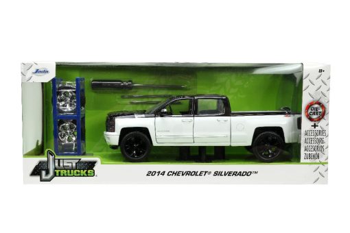 Jada 1/24 "Just Trucks" with Rack - 2014 Chevy Silverado - Image 2