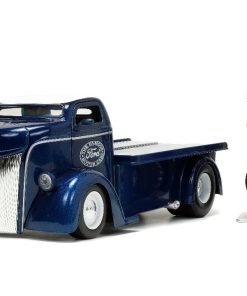 Jada 1/24 "Just Trucks" with Rack -1947 Ford COE Flatbed