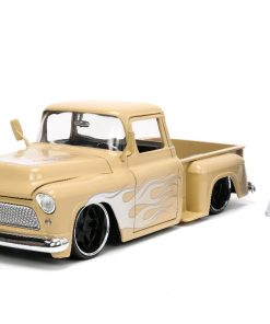 Jada 1/24 "Just Trucks" with Rack 1955 Chevy Stepside