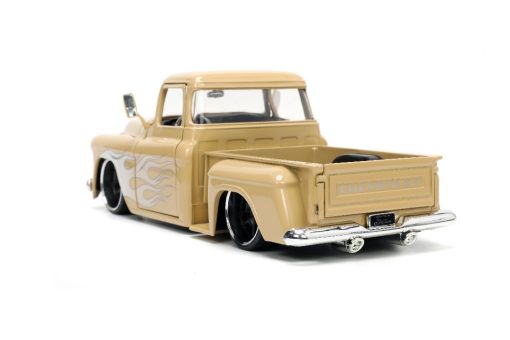 Jada 1/24 "Just Trucks" with Rack 1955 Chevy Stepside - Image 4