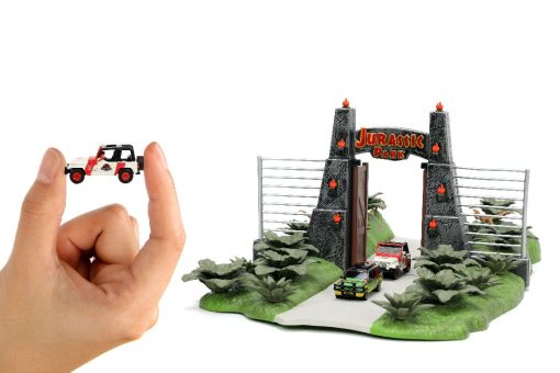 Jada Nano “Hollywood Rides” Nano Jurassic Park w/2 Vehicles - Image 2