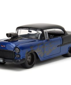 Jada 1/24 "BIGTIME Muscle" 1955 Chevy Bel Air - Metallic Blue Primer/Black