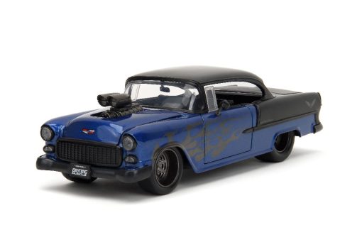 Jada 1/24 "BIGTIME Muscle" 1955 Chevy Bel Air - Metallic Blue Primer/Black