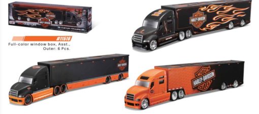 Maisto 1/64 Harley-Davidson Custom Truck Custom Haulers H-D Design Truck - Image 2