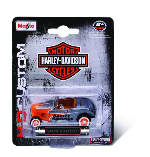 Maisto 1/64 Harley Davidson Custom Cars - Image 2