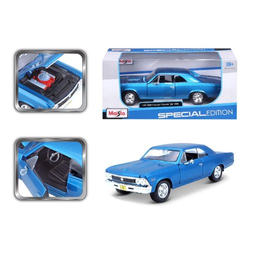 1966 Chevy Chevelle SS 396 Hardtop 1/24 Diecast Car Maisto - Image 2