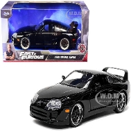 1969 Dom's Dodge Charger Black Furious 1/24 Diecast Model Car by Jada