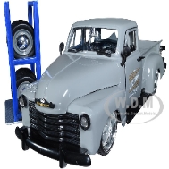 Jada 34023 1-24 Scale Diecast 1953 Chevrolet Pickup Truck Miki Chan Antiques with Extra Wheels Just Trucks Series Model Car