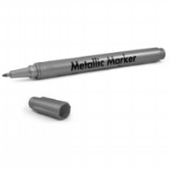 Multicraft Imports Metallic Permanent Marker .7mm Extra Fine Point-Silver