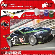 Airfix Starter Gift Set Jaguar XKR GT3 1:32 Racing Car Plastic Model Kit A55306A