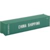 Walthers HO Scale 40 Shipping Container China Shipping (Green)