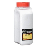 Woodland Scenics Soft Flake Snow Groundcover Canister Shaker