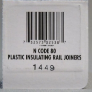 Atlas 2538 N-Scale Plastic Joiners