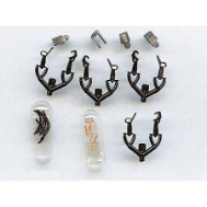 Microtrains 130013 N Truck Mount Couplers T Shank 245 62cm (Medium)