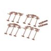 Atlas Model 775 Telephone Poles HO (12)