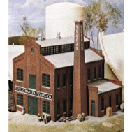 Walthers Cornerstone N Scale Building/Structure Kit Vulcan Manufacturing Co