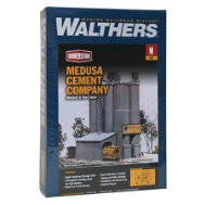 Walthers 933-3218 N Scale Medusa Cement Company Building Kit