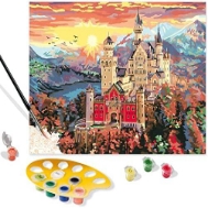 Ravensburger Creart Fairytale Castle Paint by Numbers Kit for Adults