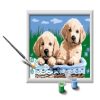 Ravensburger Creart Cute Puppies Paint by Numbers Kit for Kids