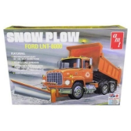 AMT AMT1178 Skill 3 Model Kit Ford LNT-8000 Snow Plow Truck 1 by 25 Scale Model